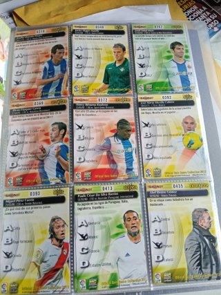 Colección Cromos Mundicromo LFP 2013