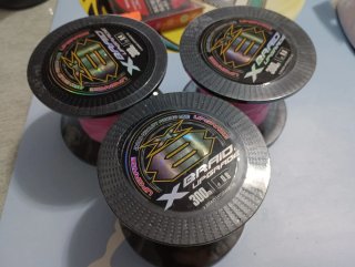 3 unidad )X Braid Upgrade trenzado 300m