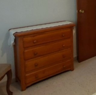 Dormitorio completo madera provenzal