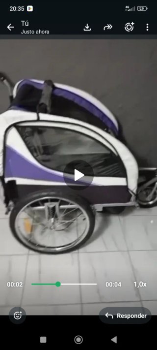 Carro para bicicleta