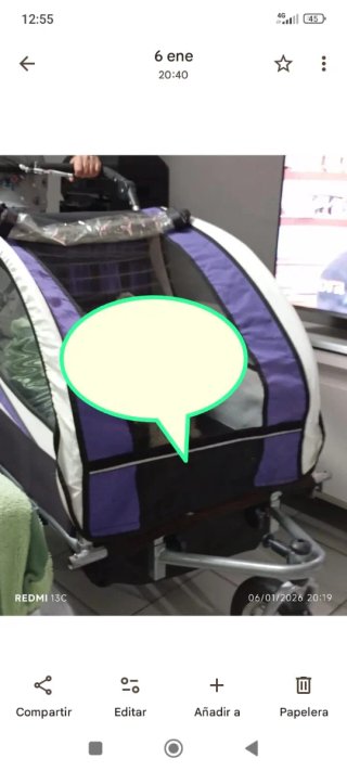 Carro para bicicleta