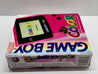 Game Boy Color en caja (PAL) Versión Española