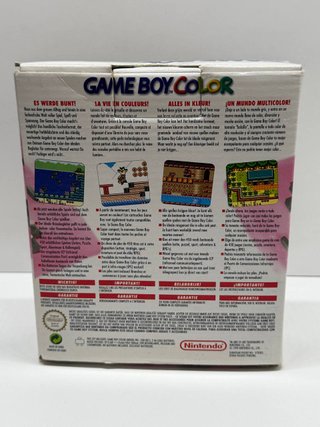 Game Boy Color en caja (PAL) Versión Española