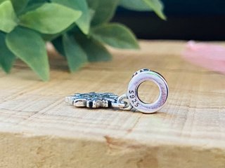 Charm Sol y Luna Eclipse - Plata