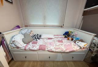 Sofá Cama IKEA HEMNES 3 Cajones con colchon