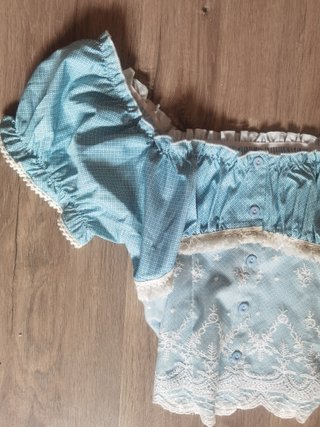 Blusa celeste