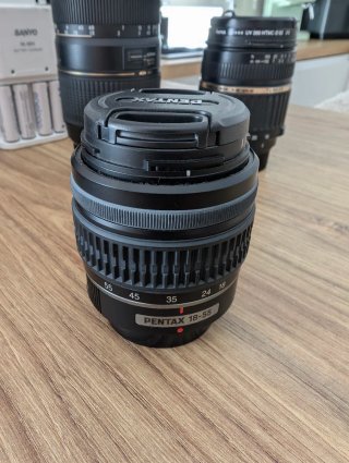 Pentax K-x + 3 objetivos