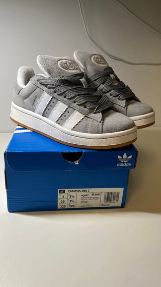 Adidas Campus 00s Gris/Blanco Talla 36