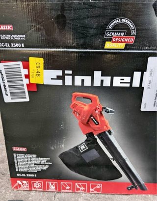 Soplador y aspirador hojas eléctrico Einhell