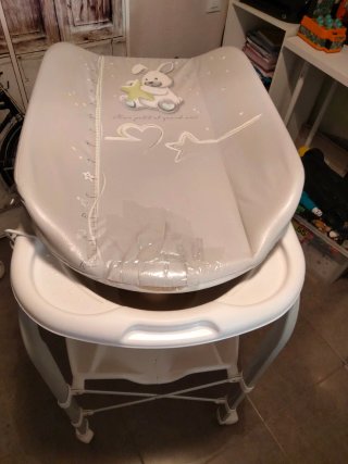 Cambiador bebé con bañera