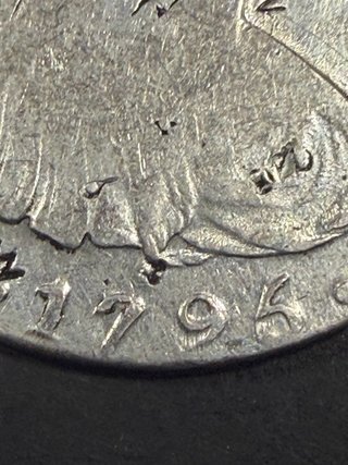 Moneda plata 1795 Carlos IIII. 8 reales.