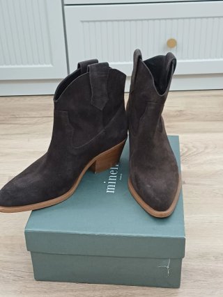 Botines cowboy piel Minelli Talla 39