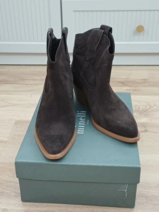 Botines cowboy piel Minelli Talla 39