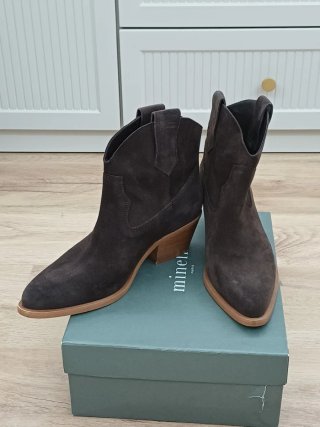 Botines cowboy piel Minelli Talla 39