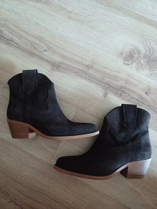 Botines cowboy piel Minelli Talla 39
