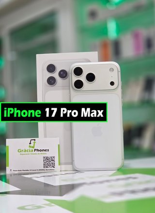 iPhone 17 Pro Max Plata Seminuevo