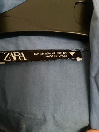 Vestido Zara azul