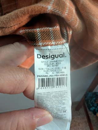 Camisa de invierno Desigual