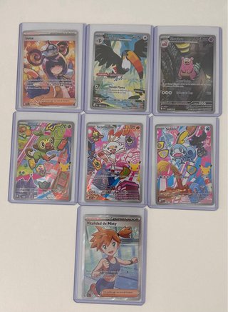 Colección Cartas Pokémon EX y GX