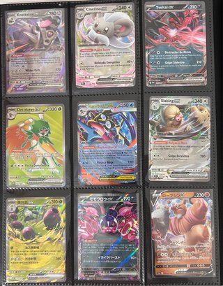 Colección Cartas Pokémon EX y GX