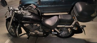 Honda Shadow VT 750 CS Negra