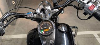 Honda Shadow VT 750 CS Negra