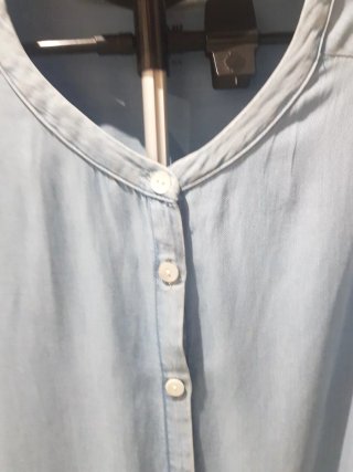 Vestido vaquero azul claro KIABI talla 50 (2XL-3XL
