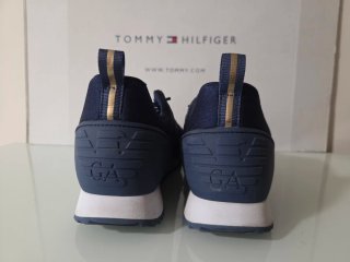 Zapatillas EA7 Talla 42 Azul Marino y Dorado