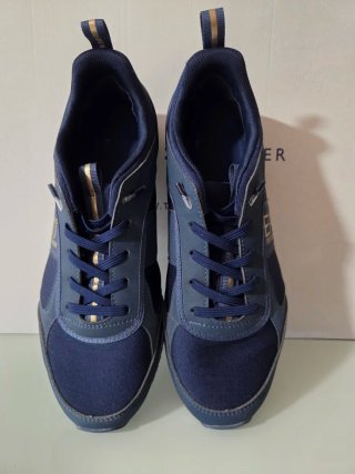 Zapatillas EA7 Talla 42 Azul Marino y Dorado