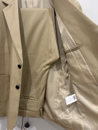 Traje Hombre Dorado Talla M
