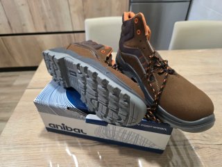 Botas de seguridad Anibal Marrones/Naranjas