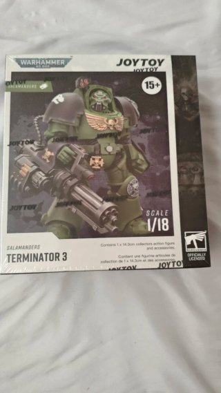 Exterminador Joytoy Salamandra Warhammer 40k