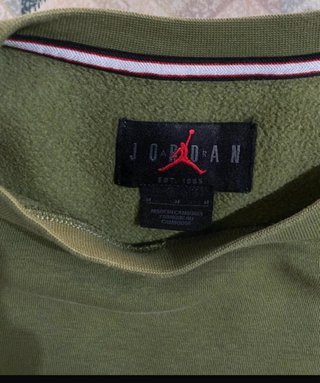 Sudadera Jordan Verde Oliva