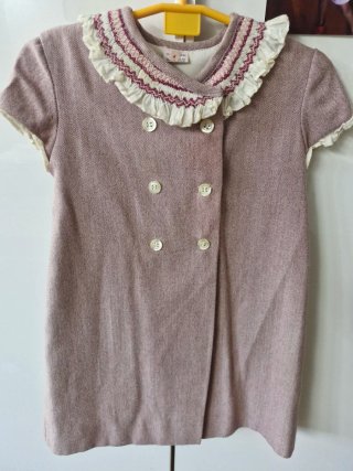 Vestido Talla 4 años con rebeca opcional