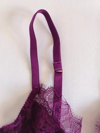 Bralette Ann Summers Morado Encaje