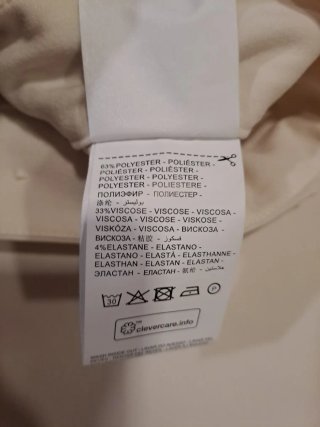 Pantalón Salsa Talla M Blanco