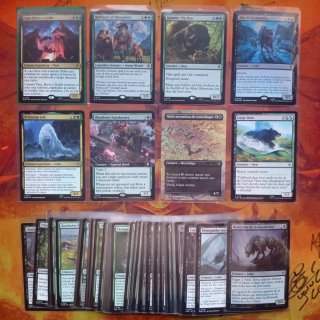 Mazo Negro/Verde de Commander (El Hobbit)