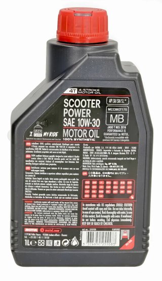 Motul Scooter Power MB  10W-30 4T 1L