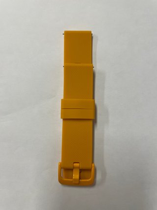 Correa para reloj 22mm amarilla