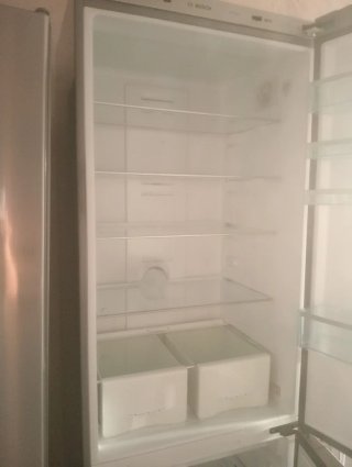 Frigorífico Bosch Combi Inox 75cm Ancho