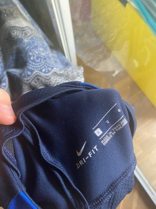 Sudadera entrenamiento Barcelona Nike Azul