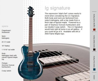Guitarra Godin LG Signature AA Seymour Duncan