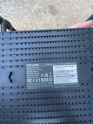 TP-Link Archer C5 AC1200 Router WiFi