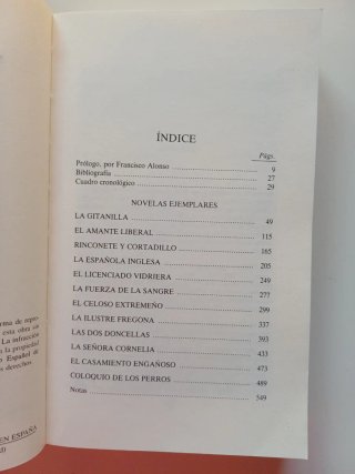 Novelas ejemplares - Miguel de Cervantes