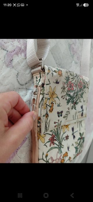 Bolso Gucci floral beige Vintage