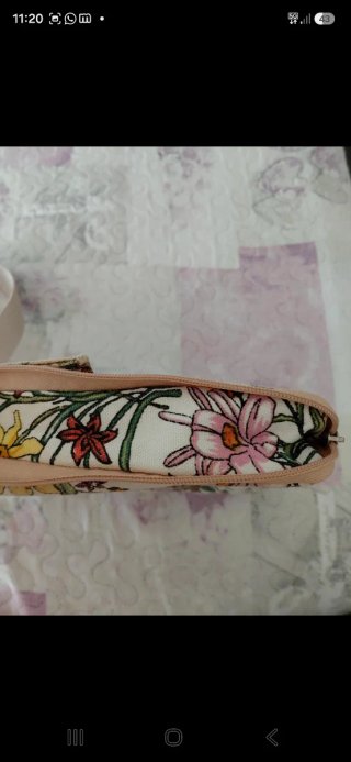 Bolso Gucci floral beige Vintage