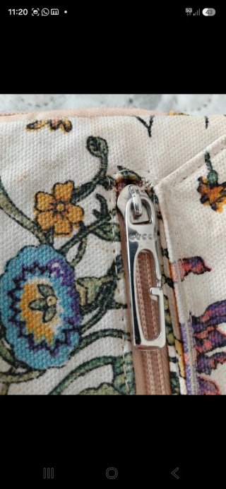 Bolso Gucci floral beige Vintage