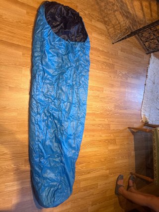 Saco de dormir azul Decathlon