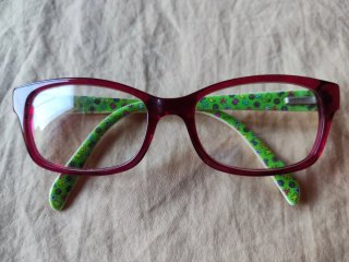 Montura gafas niña Tous rojo oscuro