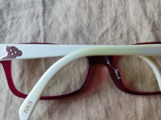 Montura gafas niña Tous rojo oscuro